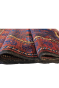 Triple Decker Black Afghani Handmade Carpet