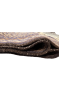 Four Motif Original Brown Afghani Hand Knotted Carpet
