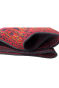 Deep Red Sea Small Afghan Handknotted Carpet