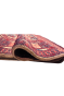 Salmon Pink Bokhara Handknotted Afghani Carpet