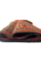 Triple Orange Medallion Handmade Afghan Carpet
