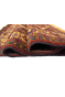 Diamond Cream All Over Pattern Afghan Carpet