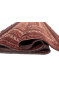 Dual Panel Afghan Bokhara Brown Handmade Carpet