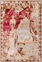 Pictorial Patterned Handkotted Rug