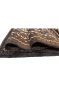 Triple Motif Brown Afghani Handmade Carpet