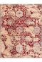 Creamy Maroon Transitional Handknotted Area Rug