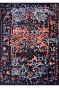 Mount Etna Amber Patterned Handmade Rug