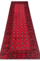Chain Stitch Handknotted Afghani Area Runner Rug