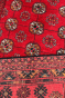 Chain Stitch Handknotted Afghani Area Runner Rug