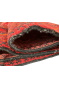 Chain Stitch Handknotted Afghani Area Runner Rug