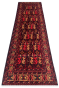 Baluch all over Motif Handmade Afghani Runner Carpet