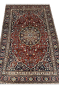 Rust Center Medallion Handknotted Area Rug