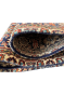 Rust Center Medallion Handknotted Area Rug