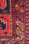 Check Box Pattern Afghani Handknotted Runner Area Rug