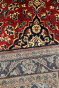 Laal Kashan Medallion Deux Handknotted Rug