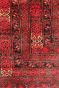 Large Afghani Cherry Bokhara Handknotted Area Rug