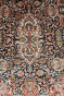 All over Kashan Medallion Sher Silk Carpet