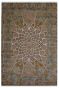 Nain Floral design Silk Rug