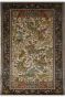 Ivory Hunting Pictorial Silk Rug