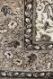 All Over Ivory Kashan Handknotted Rug