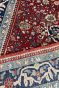 Kashmiri Rouge Center Medallion Handmade Rug