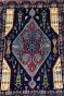 Cobalt Blue Handknotted Afghani Carpet