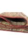 Cream Medallion Kashan Kashmir Handmade Wool Rug