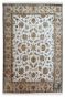 Ivory Kashan Cost Handmade Woolen Carpet