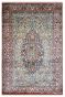 Oval Medallion Handknotted Silk Area Rug