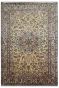 Ivory Oval Medallion Pure Persian Wool Rug