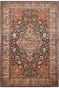 Ivory Mukut Handknotted Silk Area Rug 