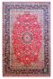 Laal Nain Kashan Wool Area Rug