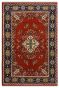 Center Diamond Kashan Wool Area Rug