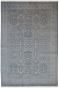 Embossed Bluish Gray Area Rug