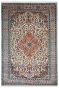 Flora Kashan Handknotted Silk Area Rug
