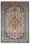 Flora Kashan Handknotted Silk Area Rug