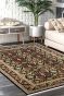 Multi Flowers Handknotted Wool Area Rug