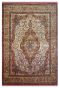 Central Medallion Handknotted Wool Area Rug