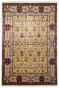 Lotus Mughal Handknotted Indian Wool Rug