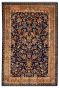 Beautiful Floral Garden Handmade Silk Rug