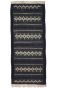 Amulet Stripe Traditional Kilim Area Rug