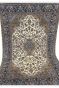 Handknotted Kashmiri Kashan Medallion Wool Carpet