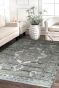 Grey Medallion Modern Hand-tufted Carpet