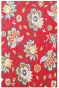 Floral Cherry Hand-Tufted Wool Rug