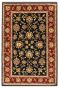 Beautiful Floral Jaal Handknotted Wool Area Rug