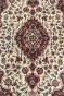 Kashan Maroon Medallion Handknotted Rug