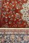 Kashan Rouge Center Piece Wool Handmade Carpet