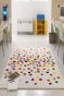 Multicoloured Kids Handknotted Rug