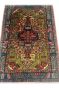 Multi-color Caucasian Afghan Handkotted Carpet