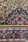 Neutral Medallion Cream Kashmir Handmade Carpet